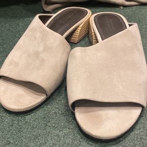 Mercedes Castillo heeled suede sandals